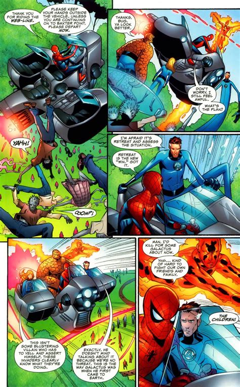 Read Online Spider Man And The Fantastic Four Comic Issue 2