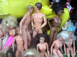 Naked Barbies Nude Naked Barbie Dolls And Other Dolls In A Flickr