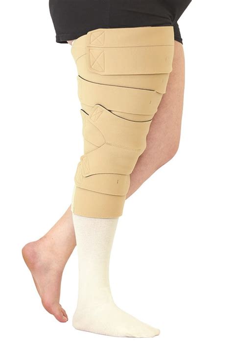 Circaid Juxtafit Upper Leg And Knee Clovers Compression