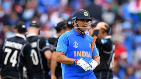 Ms Dhoni Opens Up About The Run Out In 2019 World Cup Semi