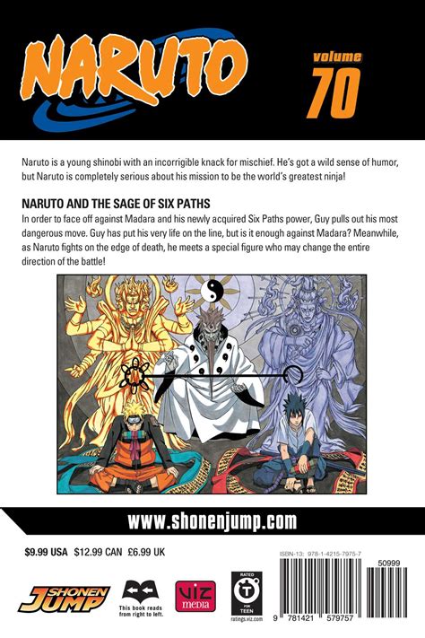 Naruto Vol 70 Book By Masashi Kishimoto Official Publisher Page