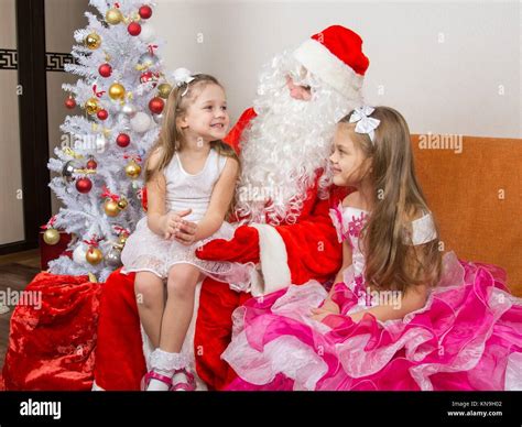 Asian Girl On Santa Lap Telegraph