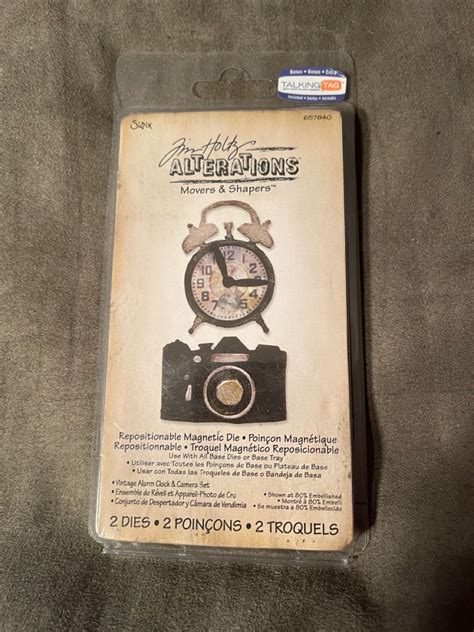 Tim Holtz Vintage Alarm Clock And Camera Vintage Alarm Clocks