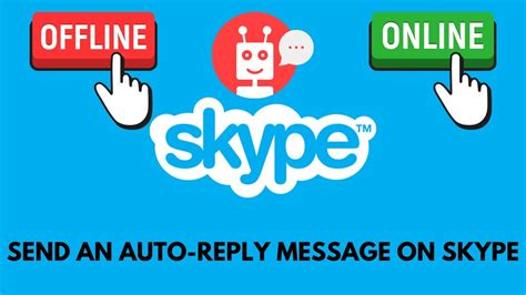How Do I Send An Auto Reply Message On Skype Youtube