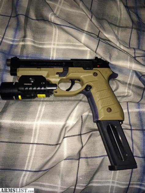 Armslist For Sale Berreta 92fs Wextended Clip And Led Laser