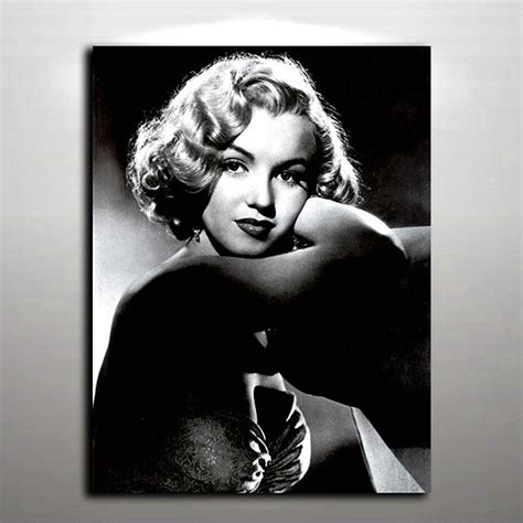 Sexy Marilyn Monroe Picture Modern Oil Painting Printed On Canvas Mural Art For Home Living