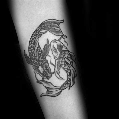 Check spelling or type a new query. Guys Tattoos With Yin Yang Koi Fish Design On Forearm ...
