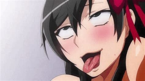 Rule 34 Ahe Gao Akimiya Sayaka Animated Black Hair Blush Female