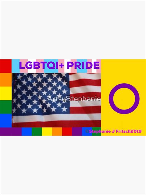 lesbian gay bisexual transgender queer intersex plus community pride sticker by artsystephanie