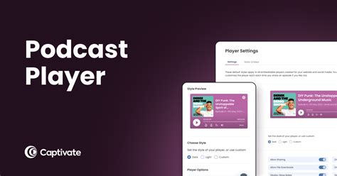 Podcast Player Captivate Unlimited Podcast Hosting And Analytics
