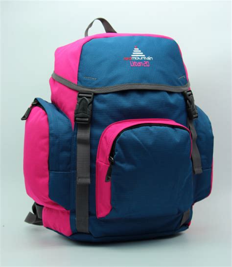 Backpacks Red Mountain School Bag Back Pack Water Resistant Urban 20
