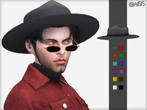 Fedora Hat By Oranostr At Tsr Sims 4 Updates