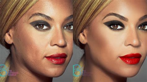 Beyonce Photoshop Makeover Youtube