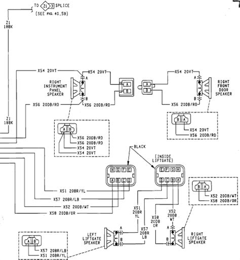 Jeep Cherokee Sport The Wiring Diagram For Under The Steering Collum