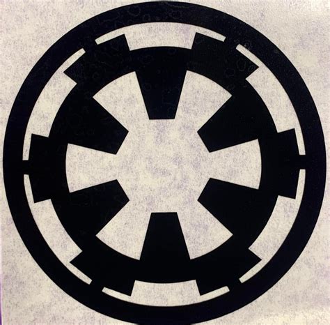 Star Wars Galactic Empire Insignia Vinyl Decal