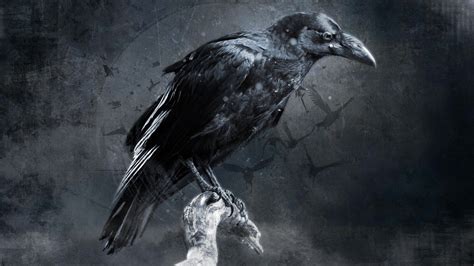 Raven Art Wallpapers On Wallpaperdog