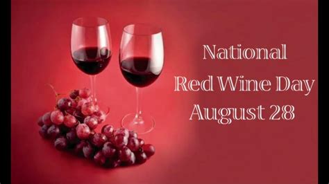 Happy National Red Wine Day Youtube