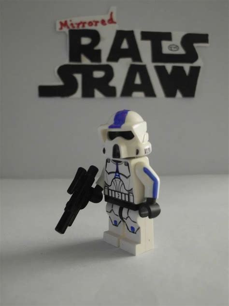 Lego Star Wars Minifigures Clone Custom 501st Arf Trooper