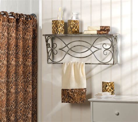 A wide variety of leopard print bathroom options are available to you modern coffee polyester waterproof leopard print fabric europe bath curtain bathroom accessories thick leopard shower curtain. Beautiful Bathroom Ensembles Sets #1 Leopard Print Shower ...