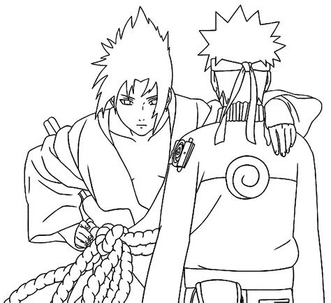 Introduzir Imagem Desenhos De Naruto E Sasuke Br Thptnganamst Edu Vn