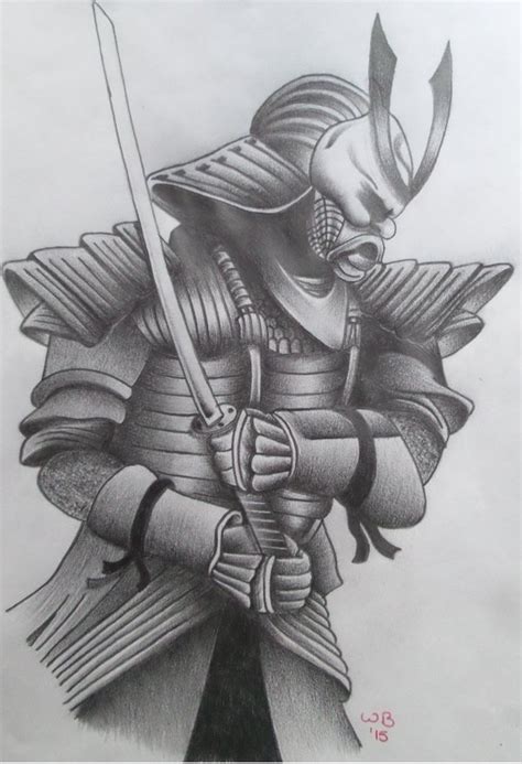 Samurai Warrior Drawing At Explore Collection Of
