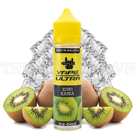 bán tinh dầu vape malaysia kiwi vapeultra 60ml thuốc lá shisha điện tử