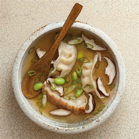 Miso And Dumpling Soup Recipe Williams Sonoma Taste