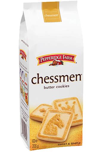 Pepperidge Farm Chessmen Butter Cookie