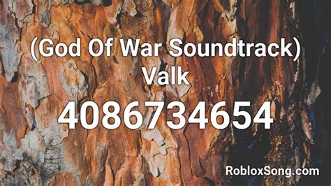 Roblox promo codes for june 2021. (God Of War Soundtrack) Valk Roblox ID - Roblox music codes