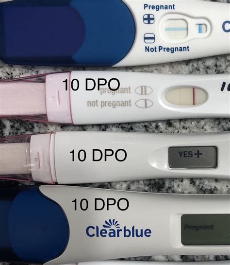 10 Dpo Pregnancy Test Gallery Departureidea