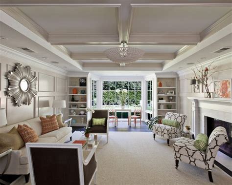 Rectangular Living Room Home Design Ideas Pictures