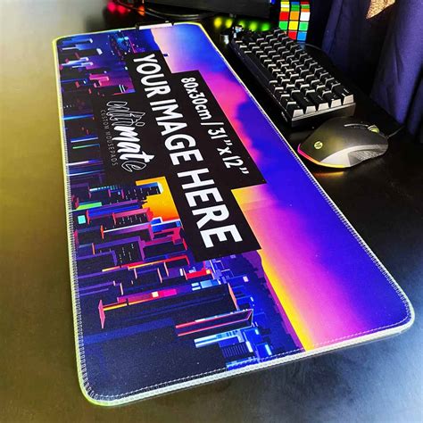 Print Your Image Xl Custom Rgb Gaming Mouse Pad 80x30cm Ultimate