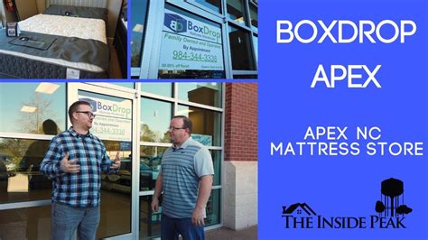 Mattress champ providing online shopping with its beautiful mattress products. BoxDrop Apex | Apex, NC Mattress Store | The Inside Peak ...