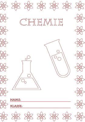 Deckblatt Chemieunterricht Ausdrucken Chemie Deckblatt Chemieunterricht Lernen Tipps Schule