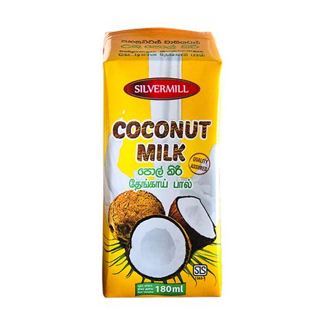 Silvermill Coconut Milk 180ml Glomarklk