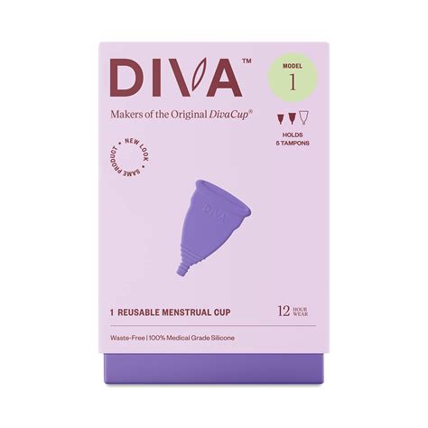 Diva Cup Model 1 Pre Childbirth Menstrual Cup Thrive Market