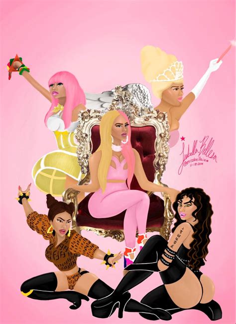 Nicki Minaj Fan Art By ME Missbellaiza Fan Art Digital