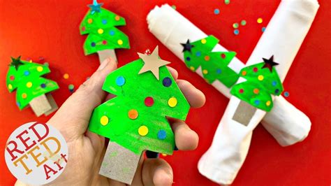 Toilet Paper Roll Christmas Tree Napkins Diy Christmas Home Decor