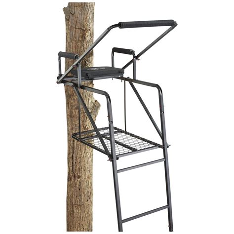 Guide Gear 15 Deluxe Ladder Tree Stand 660948 Ladder Tree Stands At