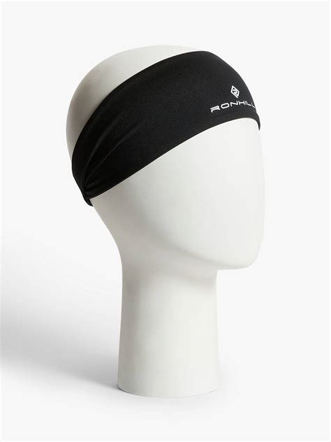 Ronhill Reversible Revive Headband All Black At John Lewis And Partners