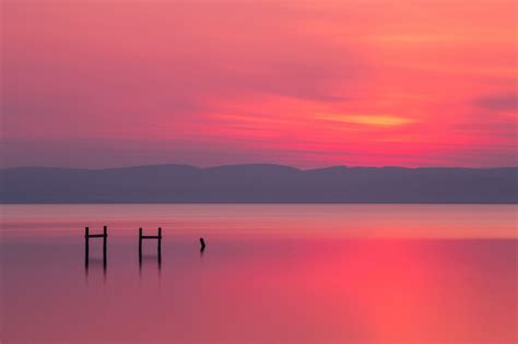 Wallpaper Landscape Sunset Sea Lake Water Reflection Sunrise