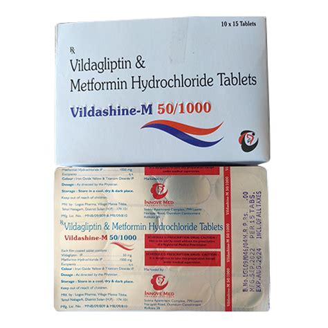 Antihyperlipidemic Medicine V50mg Vildagliptin Tablets Ip Trader In