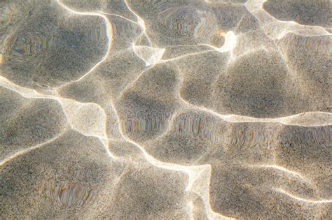 Beach Sand Bottom Ripple Of Water Waves Stock Image Image Of Balearic