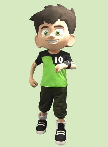 Ben 10 Ben Tennyson Character Costume For Events Rainbow Productions