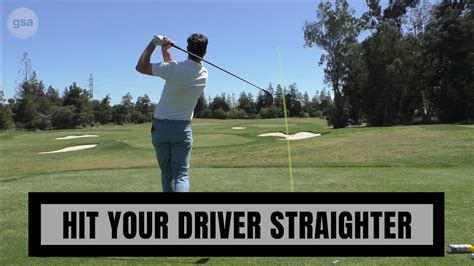 How To Hit Your Driver Straighter Youtube