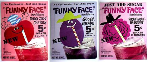Not Really Soda Pillsbury Funny Face Drinks Vintage Ads