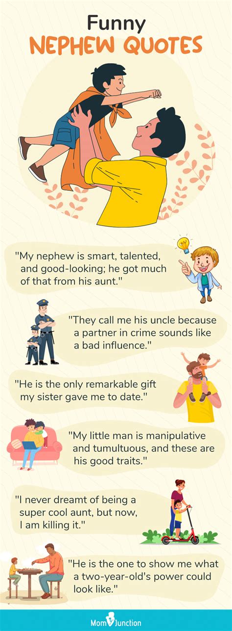 150 best nephew quotes from aunt and uncle