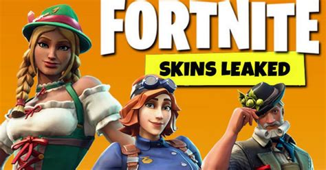 Fortnite New Skins Leaked Season 6 0 Update Reveals New Skins Coming Free Download Nude Photo