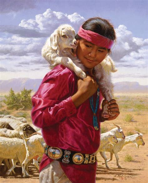 ALFREDO RODRIGUEZ Native American Artwork American Painting American