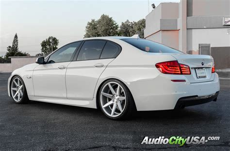 2013 Bmw 535 I With 20″ Rennen Wheels Crl 70 Brush Silver